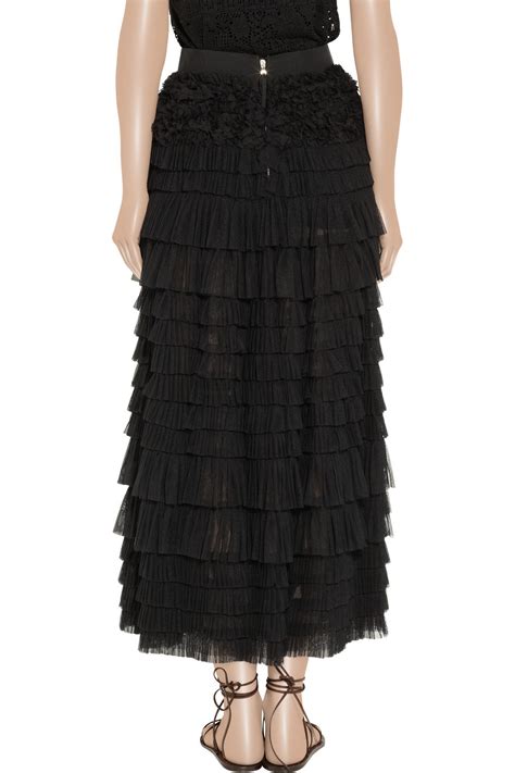 tulle skirt see through dolce gabbana|Dolce & Gabbana Skirts for Women .